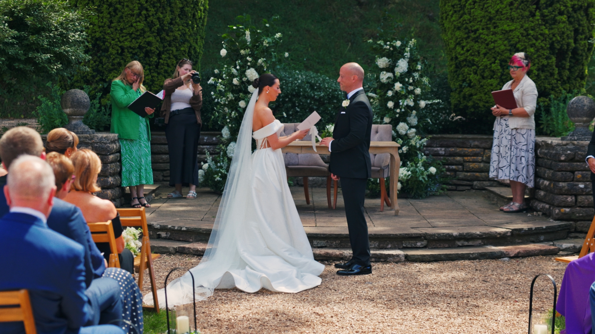 Coombe Lodge wedding ceremony